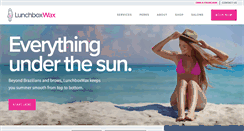 Desktop Screenshot of lunchboxwax.com